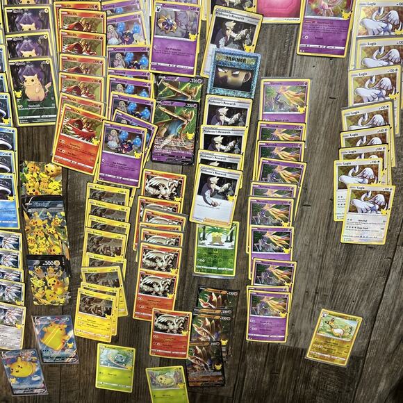 Card Lot 2021 Pokemon Celebrations Lugia & More Rare - Picture 9 of 9